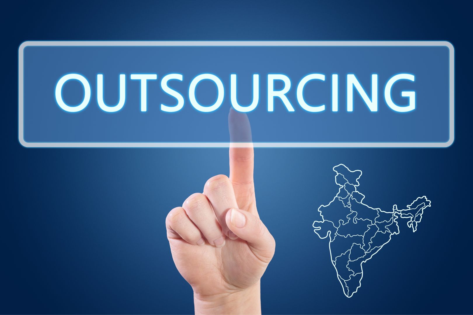Why is India leading in outsourcing and offshoring industry?